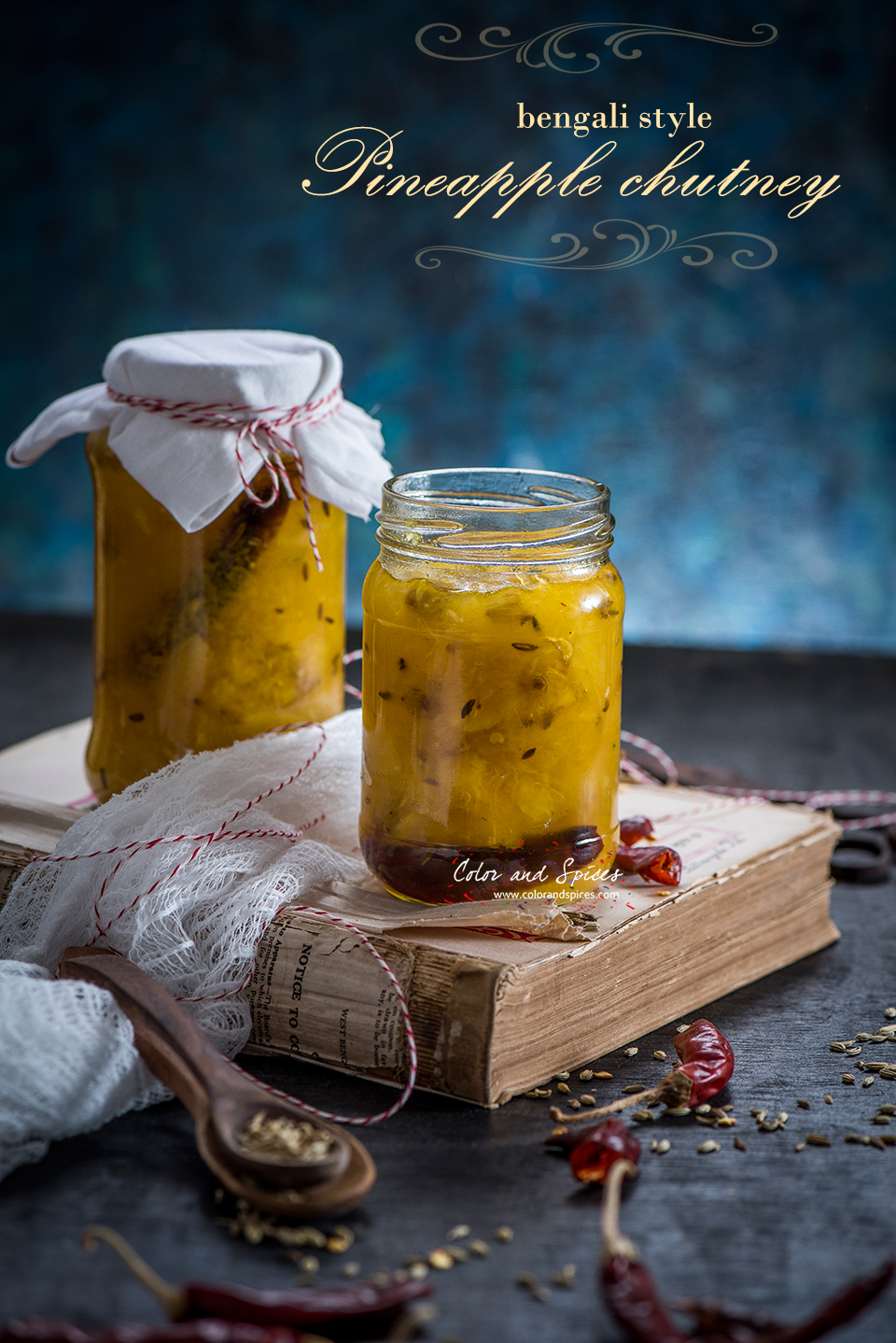 Color and Spices: Pineapple chutney...