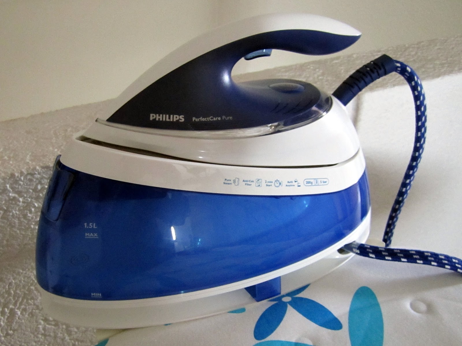 Lilly's tests: Produkttest: Philips Bügeleisen Perfect Care Pure GC7619/20