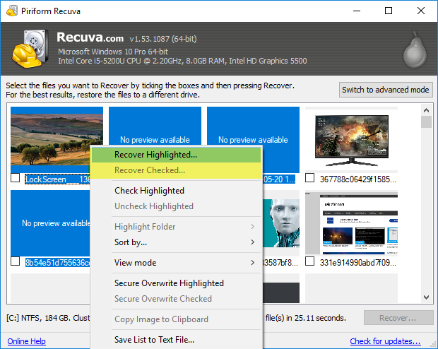 Recuva ile silinen dosyaları nasıl kurtarırsınız 8 Image%2B1