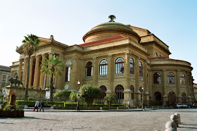 The impressive Teatro Massimo in Palermo