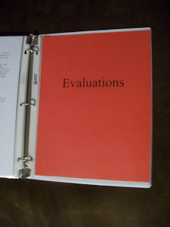 copies of my evaluation