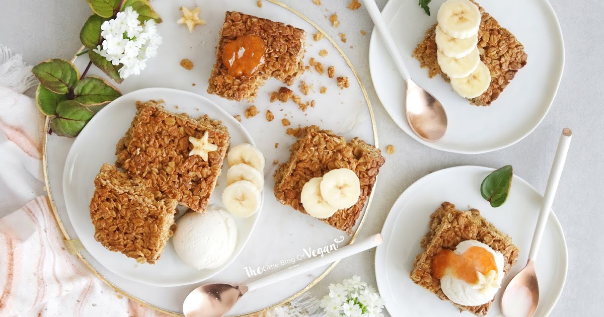 Easy flapjack recipe The Little Blog Of Vegan
