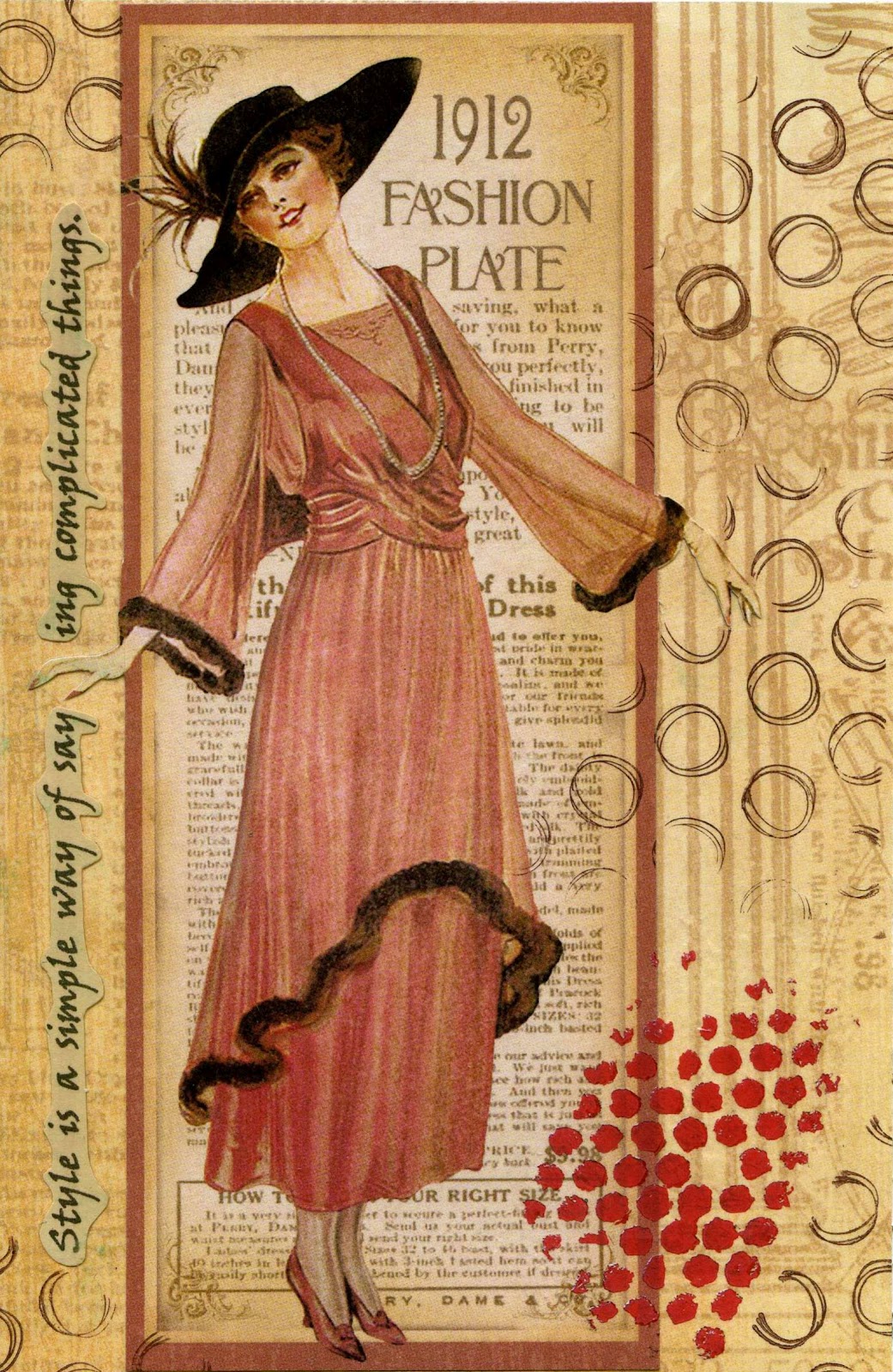 Kay Wallace: ART FROM THE ROAD: USING PATTERNED PAPERS ON YOUR ART ...