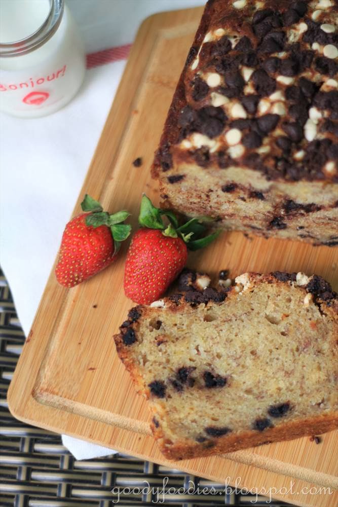 GoodyFoodies Recipe Choc Banana Bread (Bill Granger)