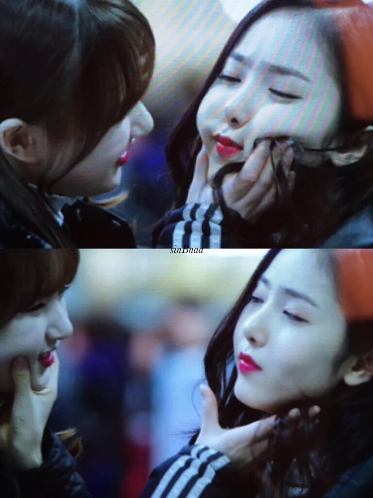 실친같은 여자친구 센터라인ㅋㅋㅋ | 인스티즈