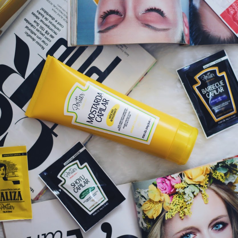 TESTEI A MOSTARDA CAPILAR DA PORTIER GOURMET COLLECTION - KAMILA RIOS BLOG