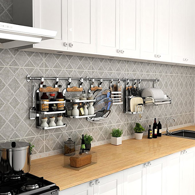 wall storage ideas for small kitchens