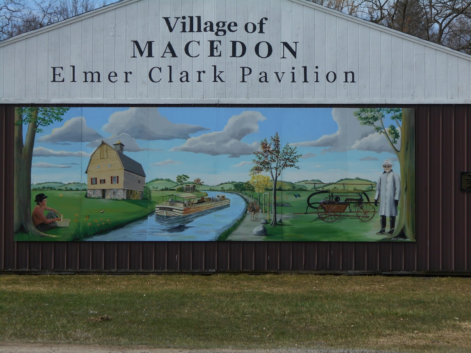 New York State of Mind VILLAGE OF MACEDON ELMER CLARK PAVILION
