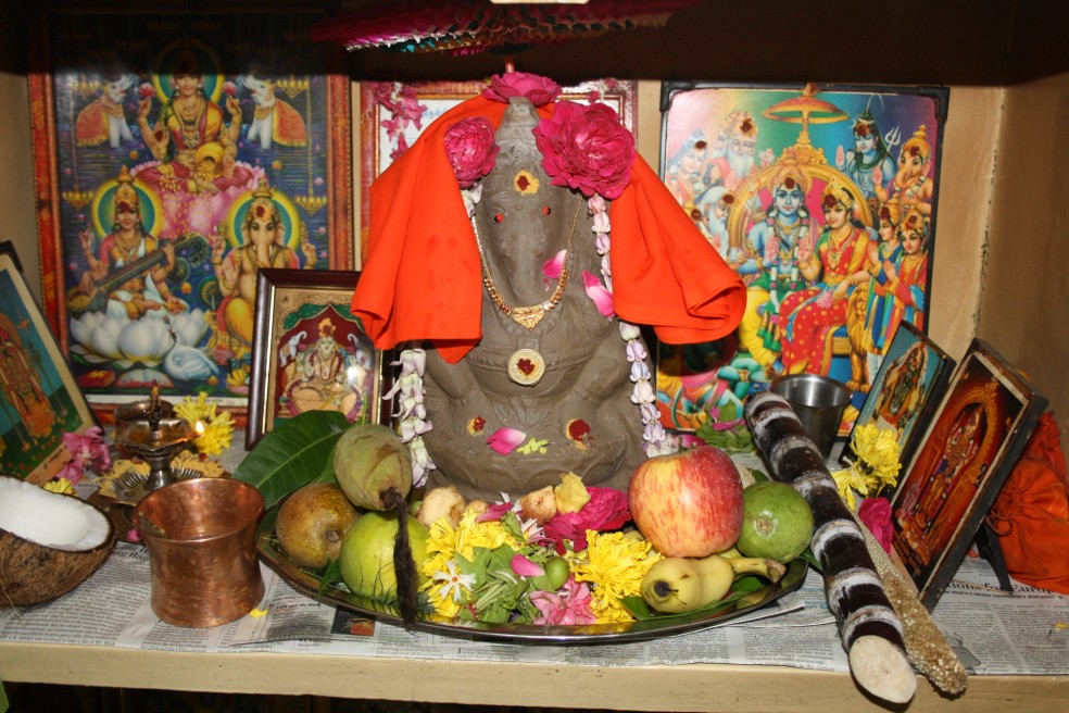Ganesh Chaturthi Puja at Home