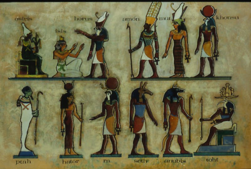 Resultado de imagen para dioses egipcios antiguos