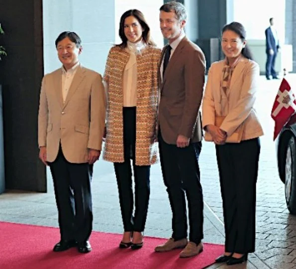 Prince Frederik and Princess Mary, Crown Prince Naruhito and Crown Princess Masako at ECCO in Japan