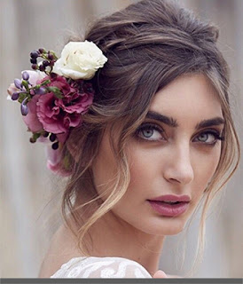 wedding flowers for hair
