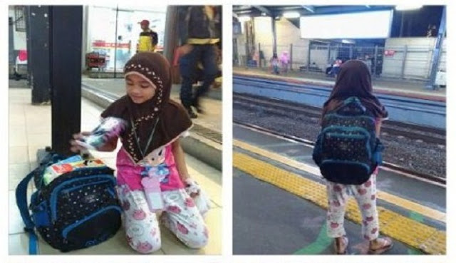 Teguran Keras untuk Kita dari Kisah Gadis Kecil Penjual Tisu di Stasiun Cawang