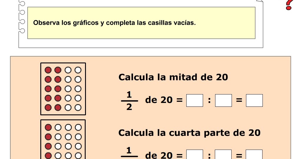 CAPITÁN EDUCACIÓN 4º PRIMARIA MATES LA MITAD TERCIO CUARTO