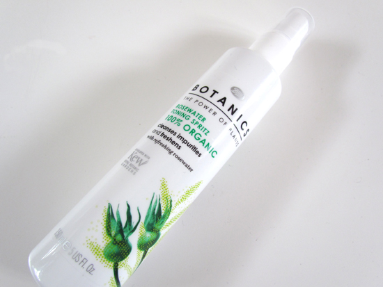 boots botanics toner