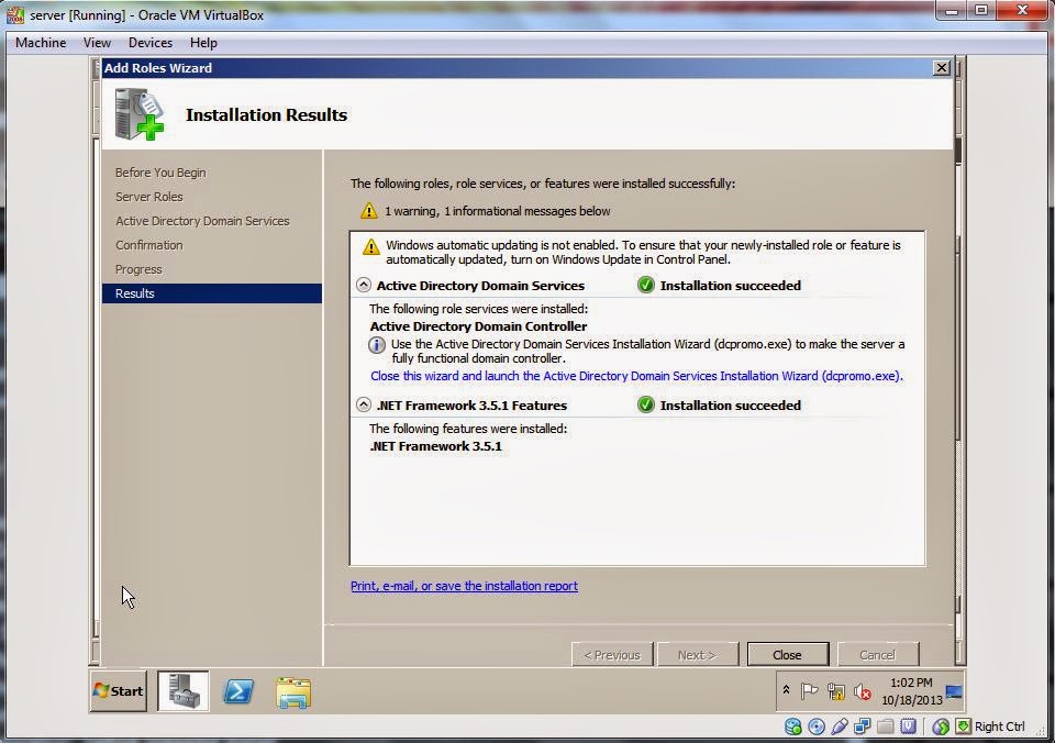 How to Create a Windows Server 2008 Using VirtualBox