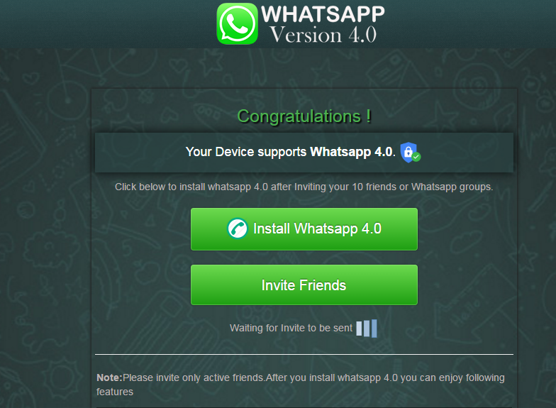 what is whatsapp 4g vip