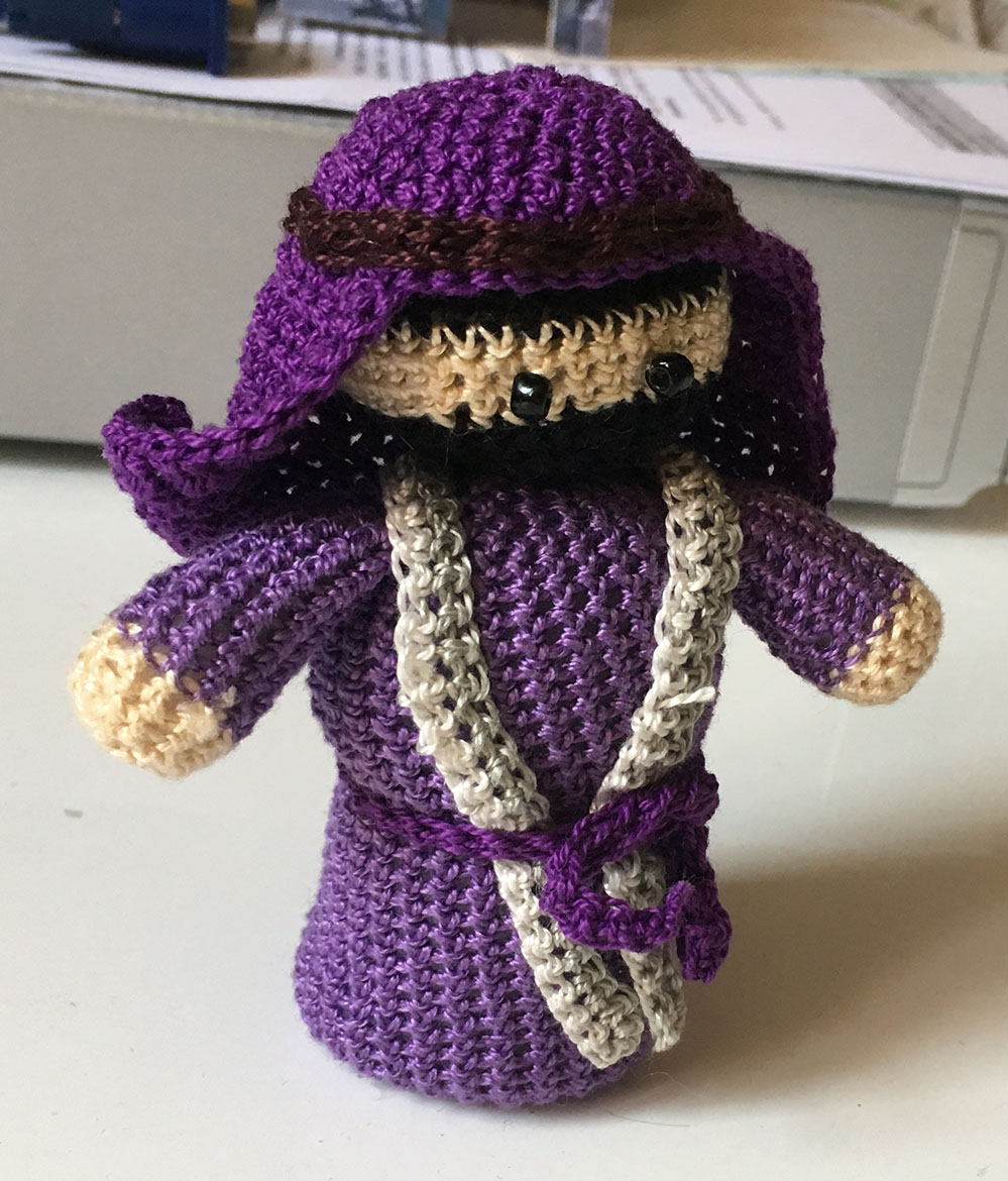bricolo-ecolo: Crèche de Noël au crochet