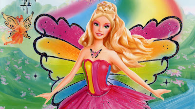 Mewarnai Barbie Fairytopia Gambar