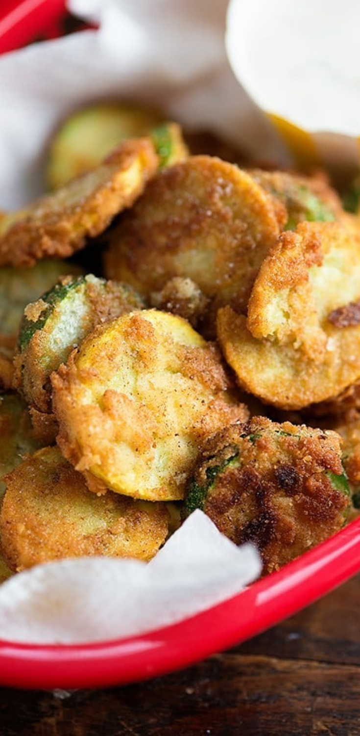 LOW CARB FRIED ZUCCHINI