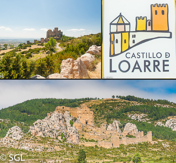 Castillo Loarre. Visitando Huesca