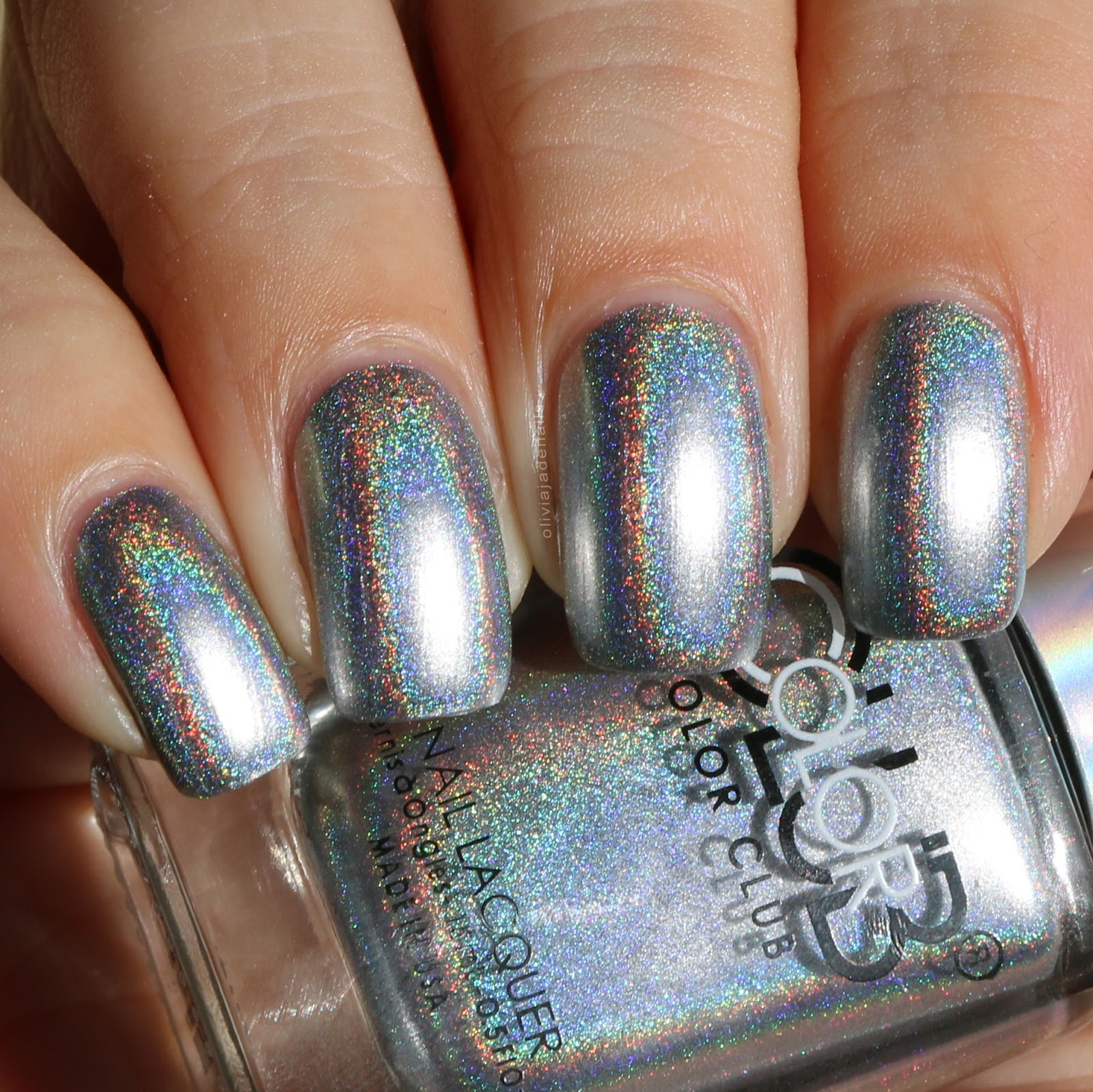 Color Club Beg, Borrow & Steel swatched by Olivia Jade Nails