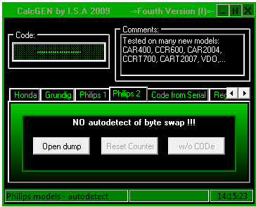 RADIO CODE - EasyByPro