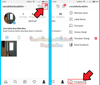 cara mengatur ulang kata sandi Instagram