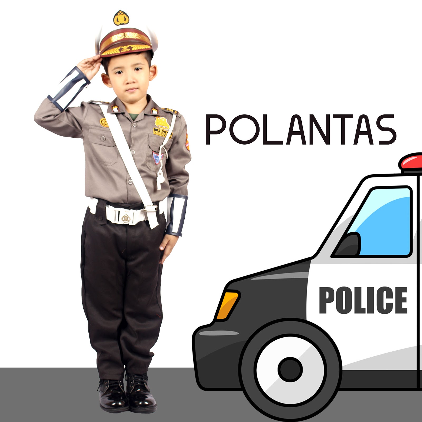 Foto Baju Polisi Anak Bandung