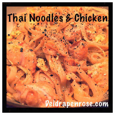 Deidra Penrose, Thai Chicken, Thai noodles, easy chicken recipes, Natural Peanut Butter recipes, healthy chinese recipes, Healthy dinner recipes, Diamond Beachbody coach, successful beachbody coach,  weight loss tips. fitness accountability 