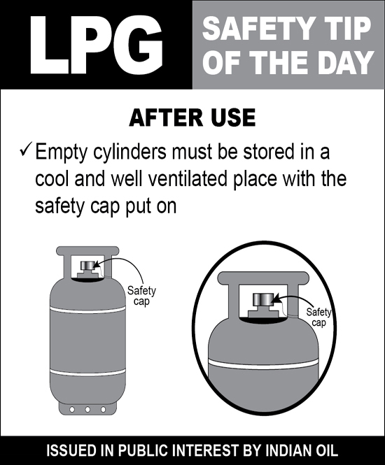 LPG GAS INDIA Some Safety Tips For LPG Gas Users