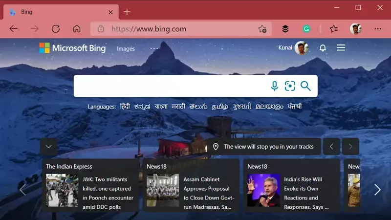 Microsoft Edge is getting a new accent themes feature