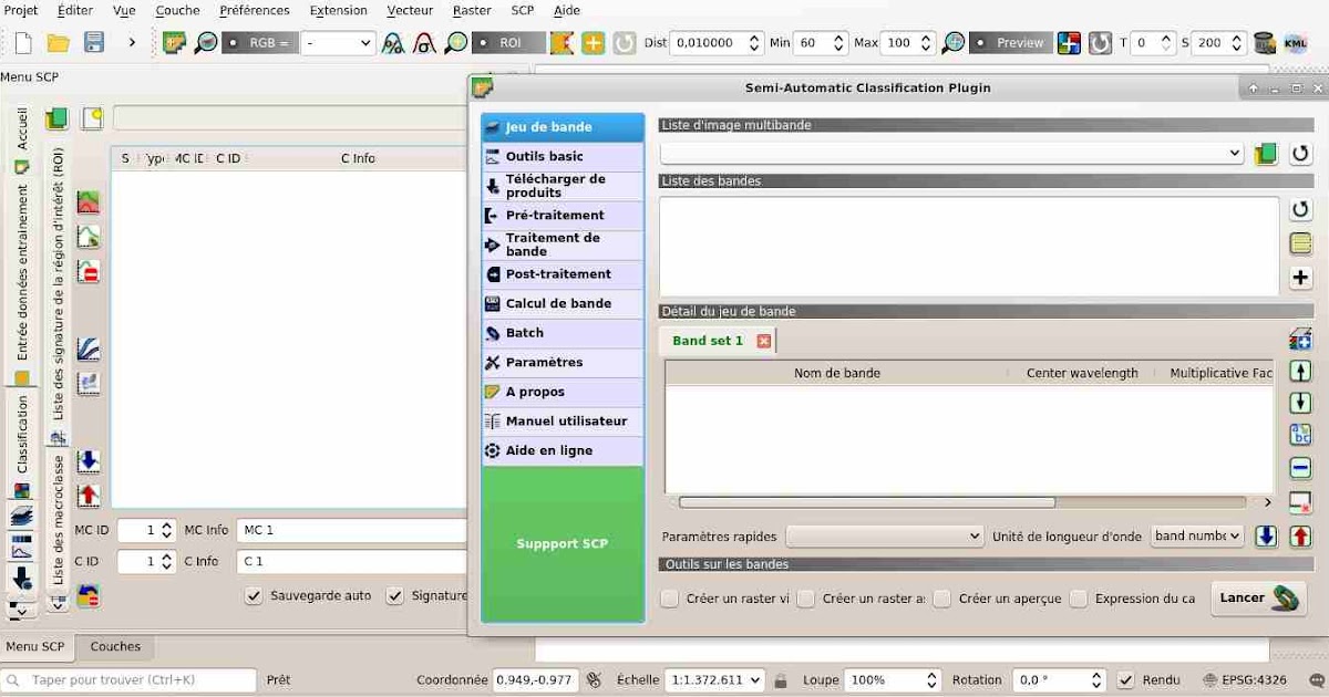 From GIS to Remote Sensing Available the French translation of SCP