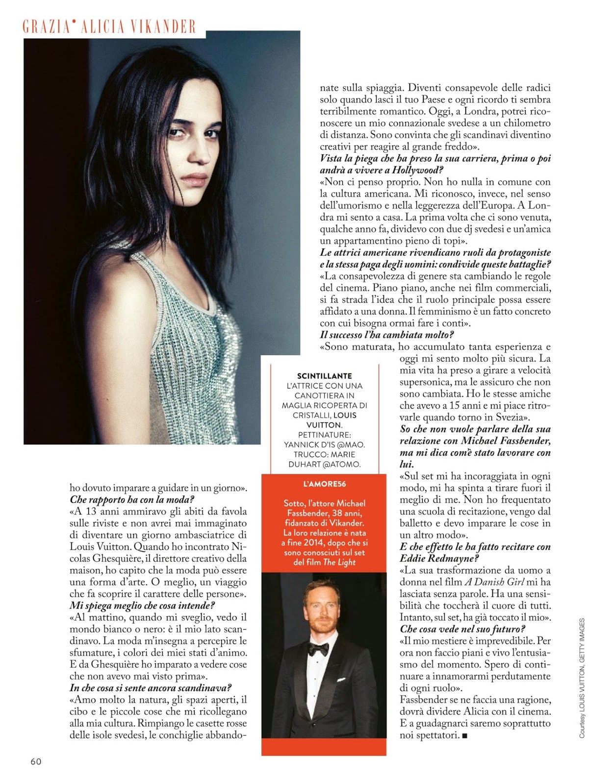 haykhota.com: Actress @ Alicia Vikander - Grazia Italy, August 2015