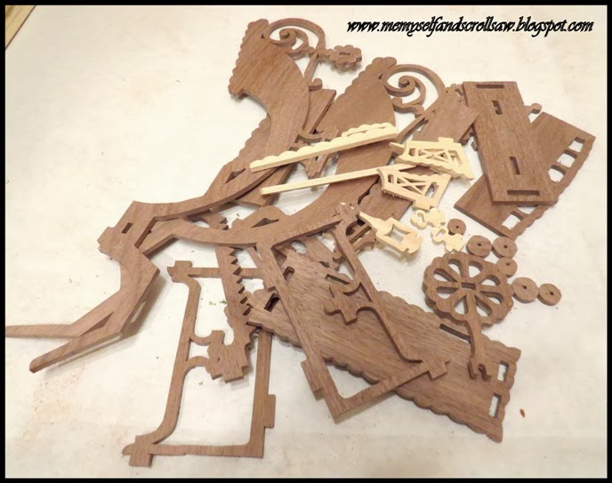 Natalia's Fine Needlework Victoria Carriage New Scroll saw Project