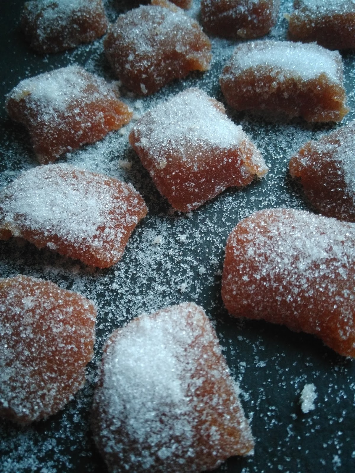 Pâte de fruit de Mercotte...a l églantine...