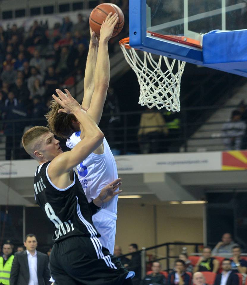 JSD Partizan fan blog in English MZT Skopje KK Partizan 8278