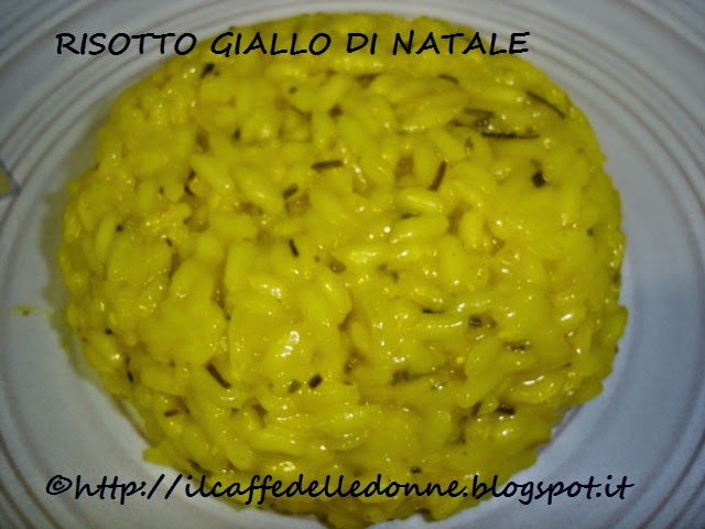 risotto giallo di natale