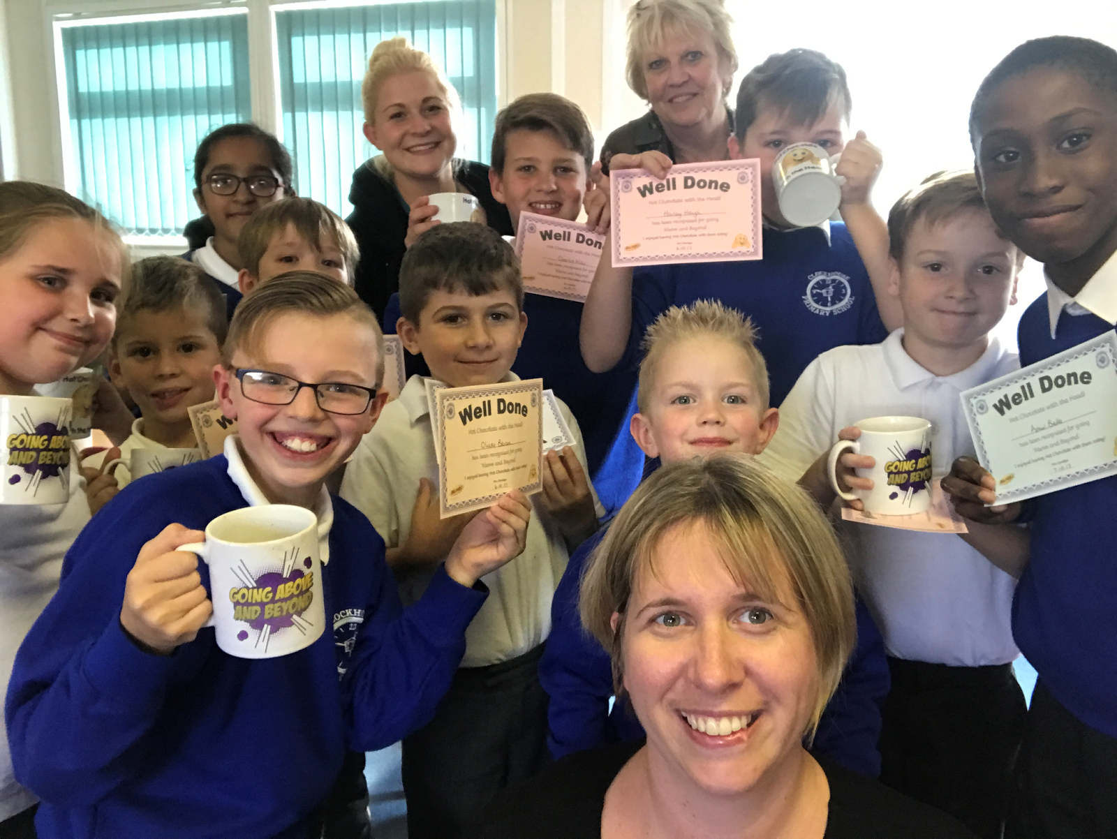Clockhouse Primary School Going Above and Beyond Celebration