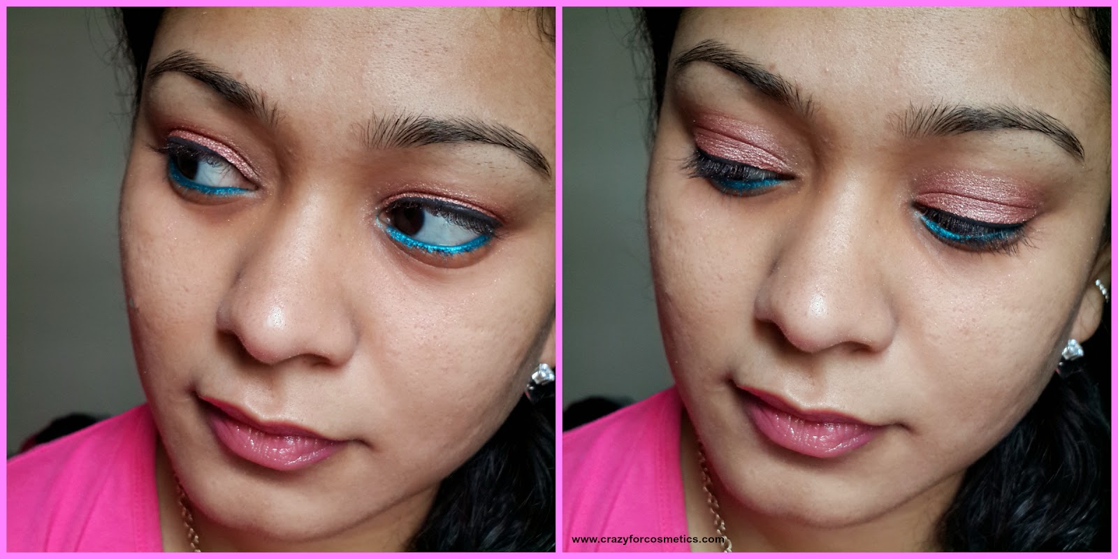 faces canada glam on mono eyeshadow in ruby quartz-faces canada glam on mono eyeshadow in ruby quartz review-faces canada glam on mono eyeshadow in ruby quartz swatches-faces canada glam on mono eyeshadow in ruby quartz India online-eyesadow for navrathri - festive makeup look