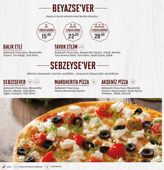PİZZA HUT MENÜ FİYAT LİSTESİ VE KAMPANYALAR Mekan Arama Motoru NE