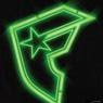 Green Famous Logo