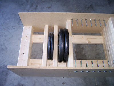 Homemade Strength: Weight Storage Rack