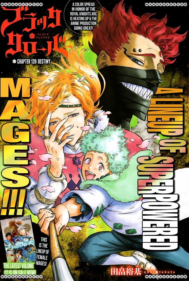 Black Clover Chapter 120 Black Clover Manga Online