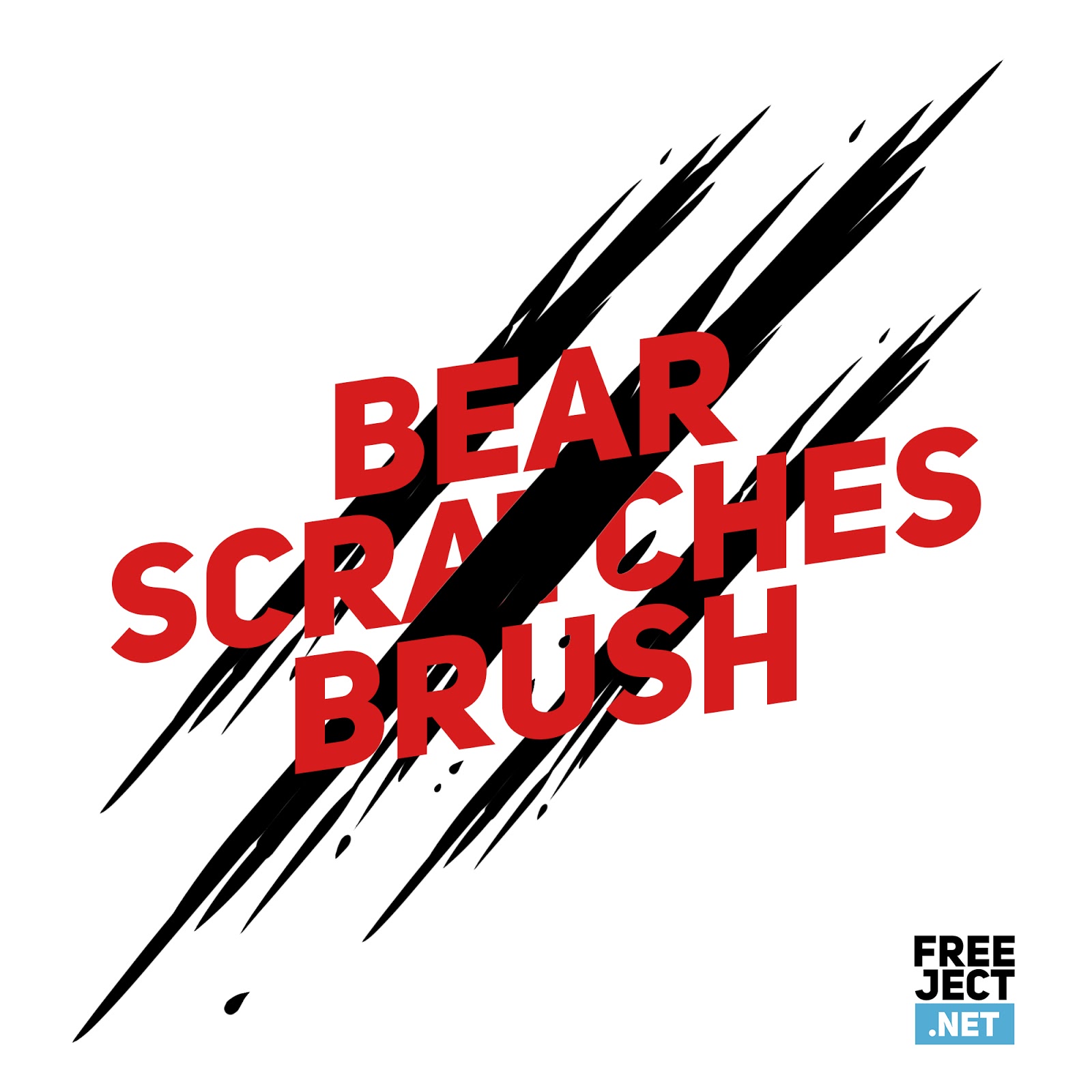 Free Download Bear Scratches Photoshop Brush Abr File