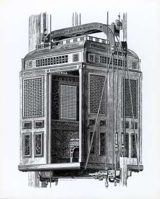 otis broadway passenger lift elijah heretic rebel flout thing 1857