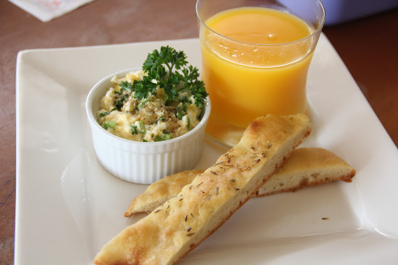 Spoonful of sugar Life's little temptations Ciabatta with egg salad