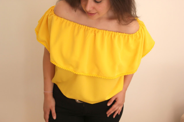 DIY Video-tutorial y patrones de blusa sin hombros