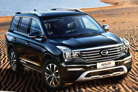 Китайский GAC представил флагманский кроссовер GS8 нового поколения :: Autonews