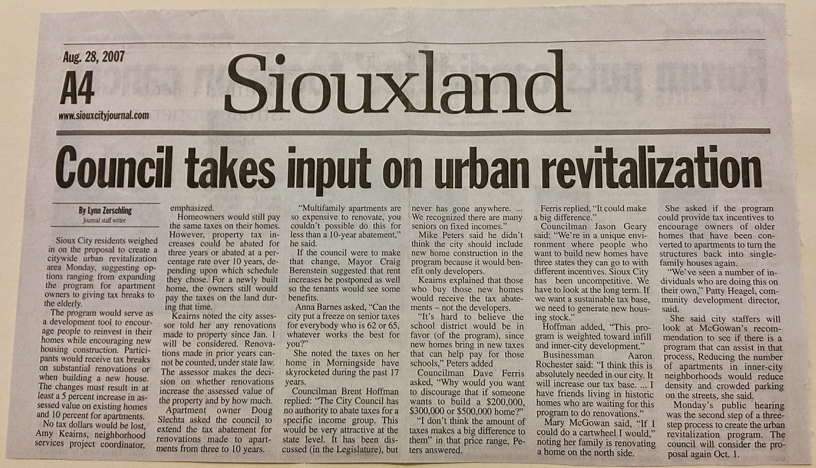 History and Culture by Bicycle Urban Renewal vs.Historic Preservation